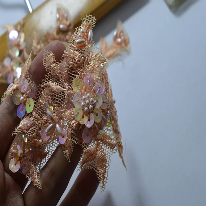 (2 шт./лот) свадебное платье украшенное изысканными блестками с цветочной