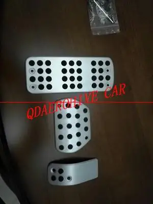 Алюминиевые автомобильные педали QDAEROHIVE сцепления для Jeep Grand Cherokee 2010-2017 Dodge Durango