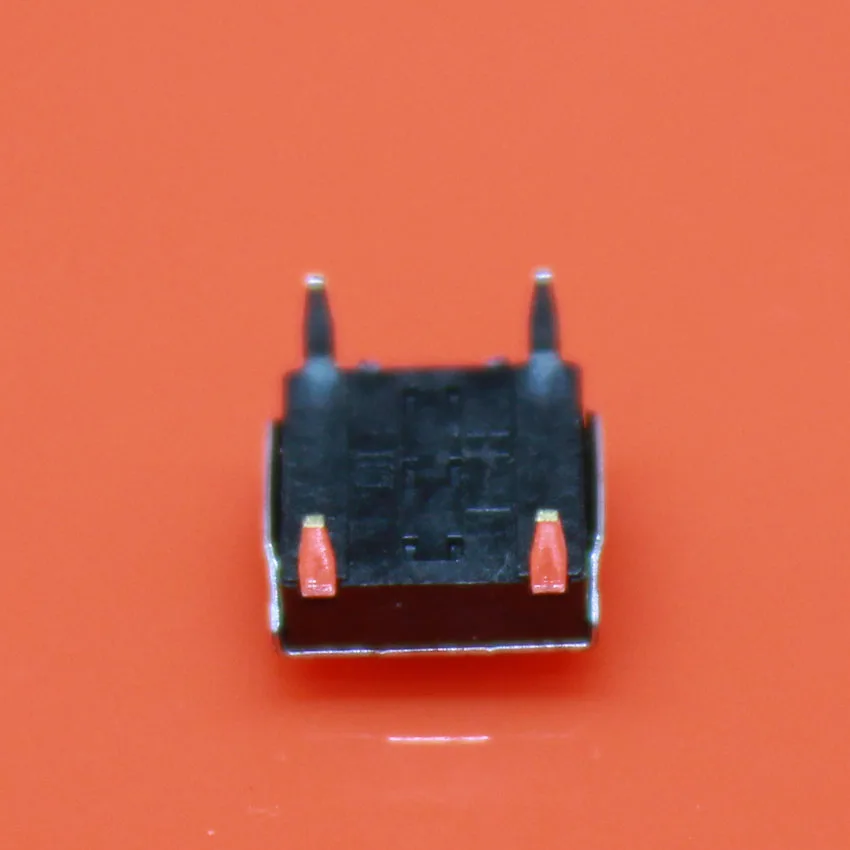 Cltgxdd 5 шт. 6x6x3 1 сенсорный выключатель Вертикальная красная кнопка DIP 4 Pin