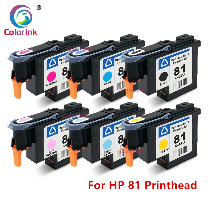 ColoInk 81 печатающая головка для hp 81 Печатающая головка для hp Designjet 5000 5000PC 5500 5500PS принтер с стабильным качеством 81 печатающая головка