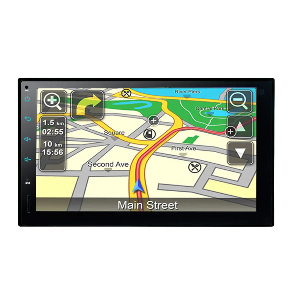 Система Android 7 дюймовый сенсорный экран автомобиля GPS единиц оборудования 1G DDR3