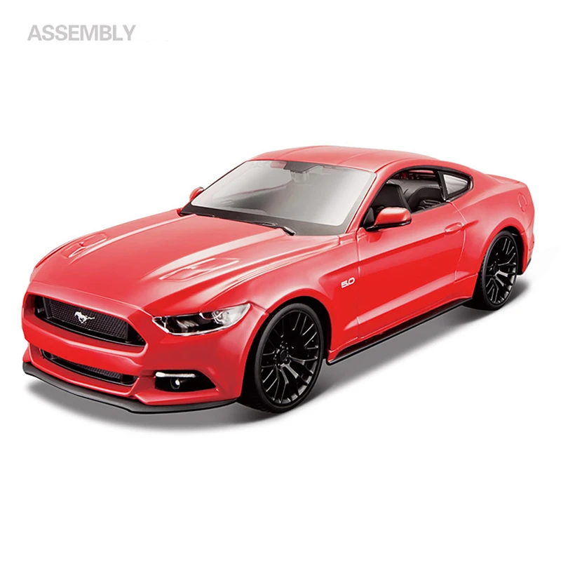 Сборная модель автомобиля Maisto Mustang BOSS 302 GT Street Racer 1:24 игрушечный автомобиль из