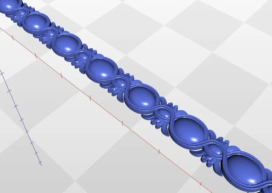 

Artcam Meandr_69 cnc STL модель, рельеф формат файлов