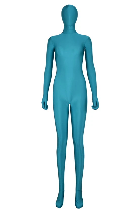 (FZS038) Лайкра Полный боди Zentai костюм на Хэллоуин Унисекс Вторая Кожа облегающие