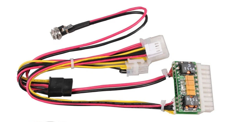 6Pin DC 12 В 120 Вт 24PIN Pico PSU ATX выключатель БП для авто HTPC Mini ITX ~ DC-ATX силовой модуль