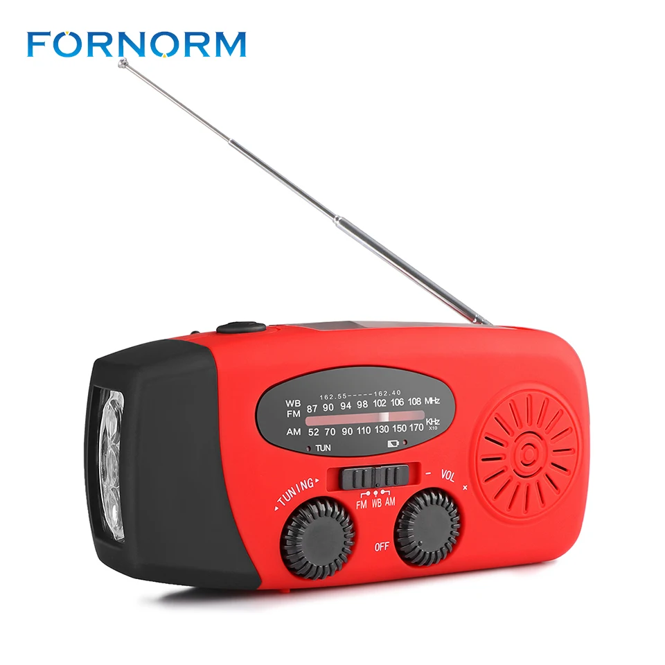 Портативный солнечный FM радио USB рукоятка автономное зарядное устройство для