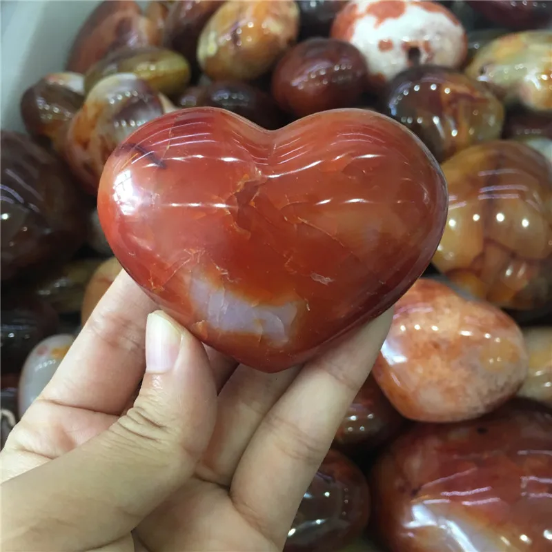 

Большие размеры натуральные камни и минералы красный агат сердце драгоценные камни восстанавливающие кристаллы в подарок на день Святого ...