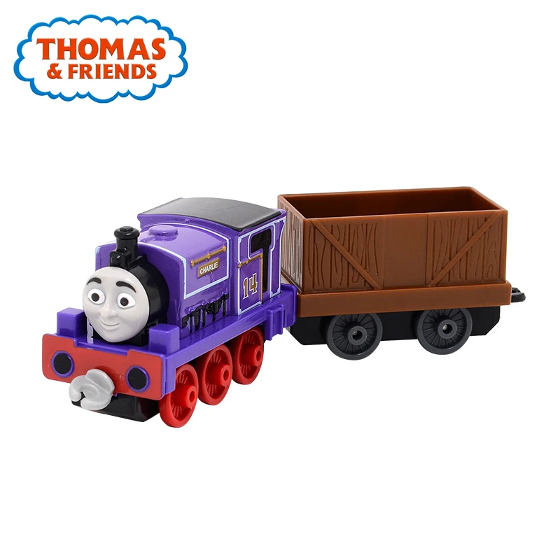 Оригинальные строительные игрушки Thomas and Friends для детей набор железнодорожных