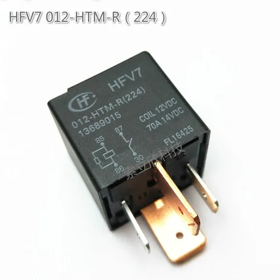 2 шт. Hfv7 012 htm r 4pin 12vdc вентилятор кондиционера высокой мощности реле транспортного