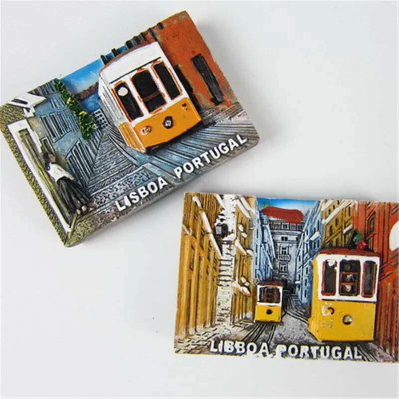 

Portugal Lisbon City Travel Souvenir Fridge Magnets
