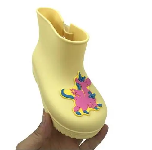 Детская обувь зимние резиновые сапоги для девочек непромокаемые детей детская