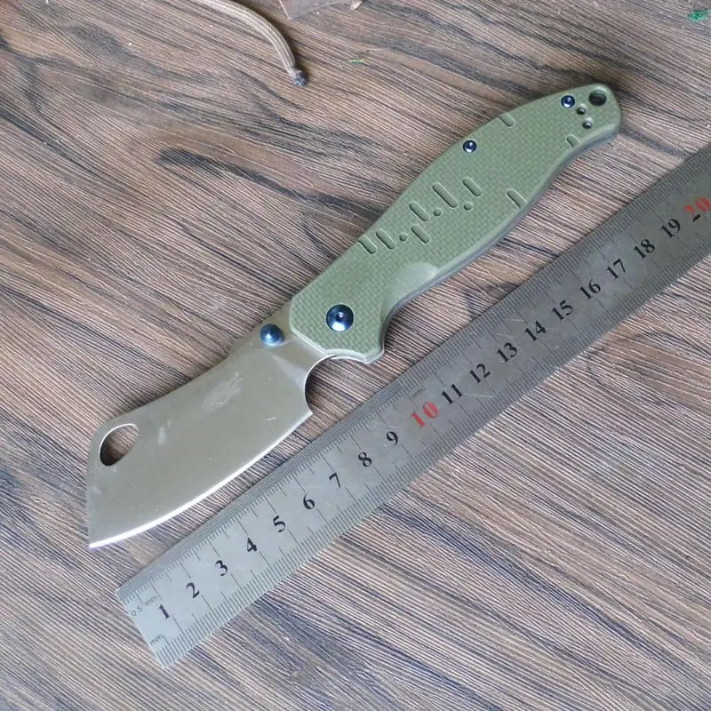 Ganzo Firbird F7551 440C 58-60HRC G10 или ручка из углеродного волокна складной нож открытый инструмент для выживания кемпинга карманный нож Тактический - Цвет: Green