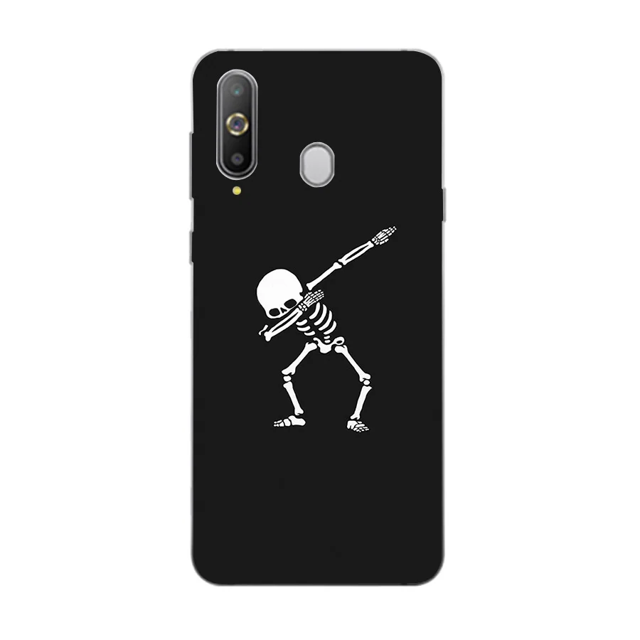 For Samsung Galaxy A8s Case Patterned TPU Soft Silicon Protective Back Cover Phone Funda |