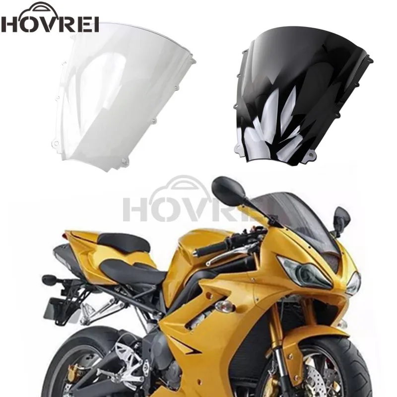Экран ветрового стекла для мотоцикла doubel bubble Triumph Daytona 675 2006 2007 2008|Козырьки от