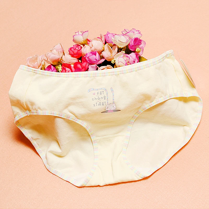2017 Бесплатная доставка feichangzimei для девочек подростков хлопковые трусы