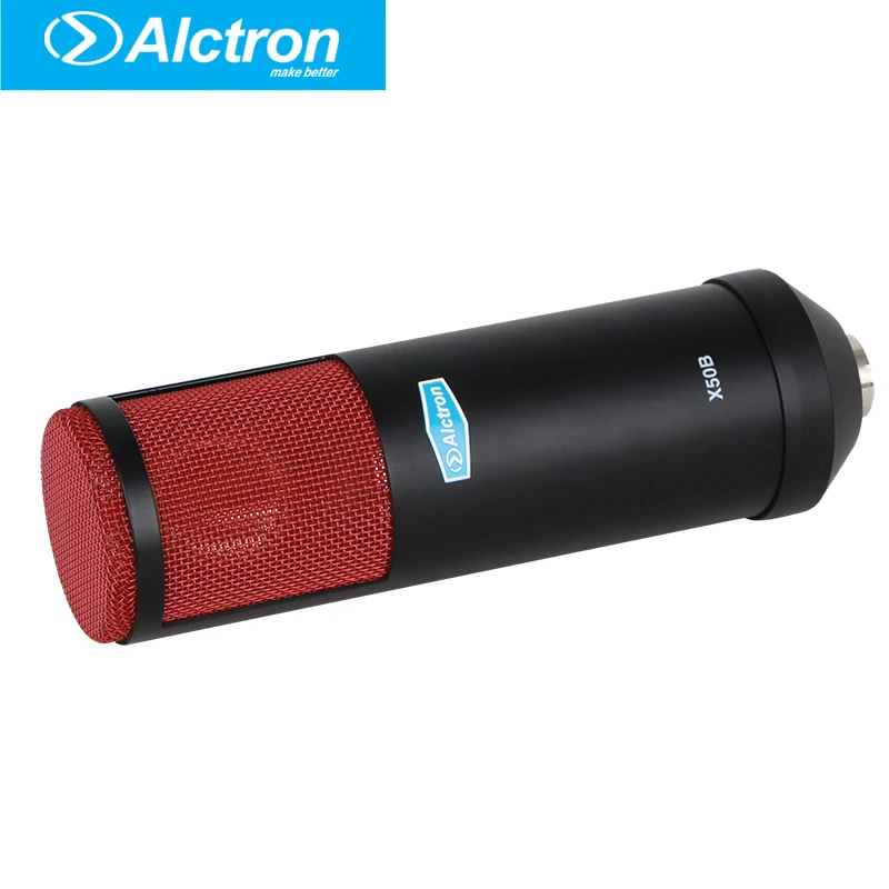 Alctron X50B профессиональный конденсаторный микрофон с большой диафрагмой для