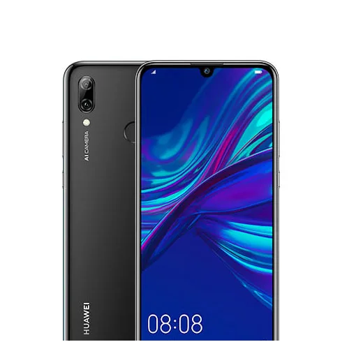 Чехол на батарейку, корпус на дверь, чехол на переднюю панель для huawei P smart, 6,21 дюйма, чехол на батарейку - Цвет: Black
