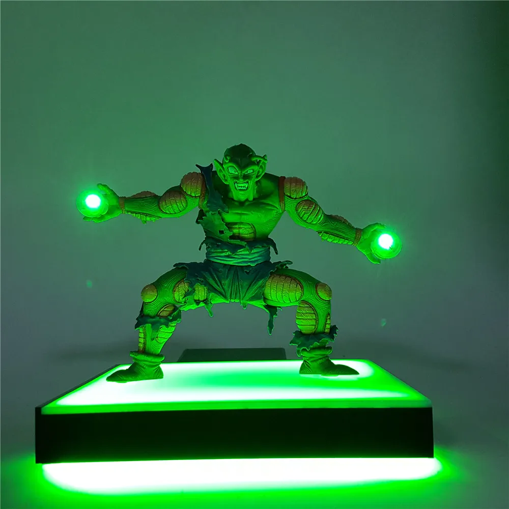 Piccolo Dragon Ball Kamehameha светодиодная Ночная лампа Z Супер фигурка пикколо ПВХ модель