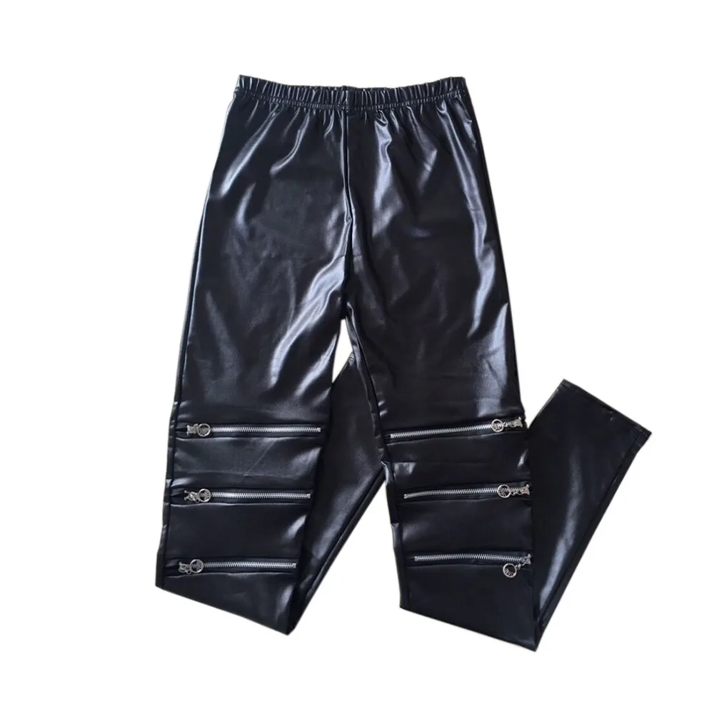 Летние пикантные эластичные кожаные леггинсы женские брюки женская одежда в