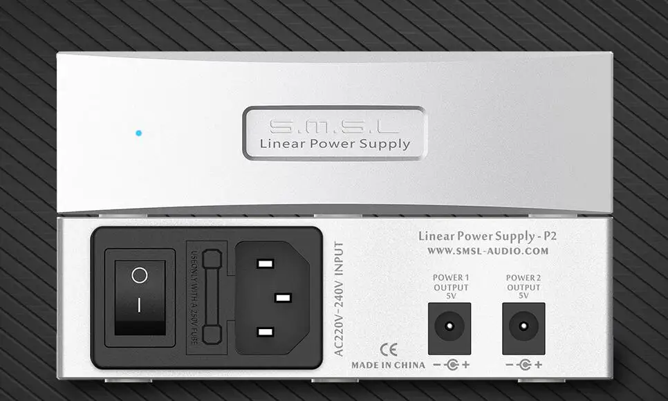 SMSL P2 Dual 5V Выход использовать в качестве источника питания для усилителя SAP 12 и