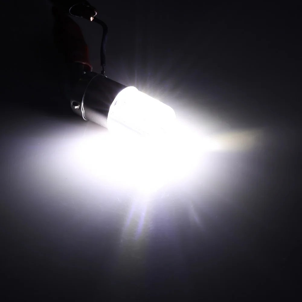 1 шт. S25 1156 BA15S p21w светильник белый свет s 5050 12SMD силикагель 12 В постоянного тока