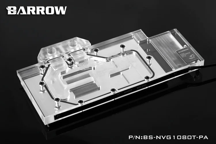 Полностью закрывающий блок графической карты BARROW для Palit/NVIDIA GTX TITAN XP X/1080TI/1080/1070
