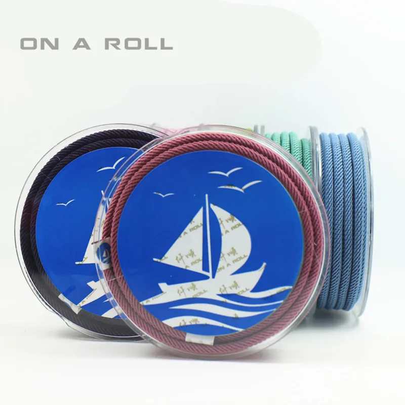 4 мм витой шпагат Миланский Шнур Ювелирные изделия Аксессуары веревка макраме