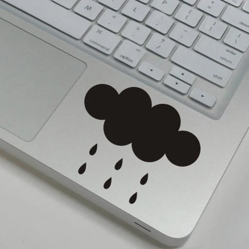 WS-black (136) Забавная наклейка для ноутбука Apple Macbook Air 13 Pro 13 15 мультяшная наклейка для планшета, ноутбука Xiaomi/hp/Dell/Asus - Цвет: WS-black (136)