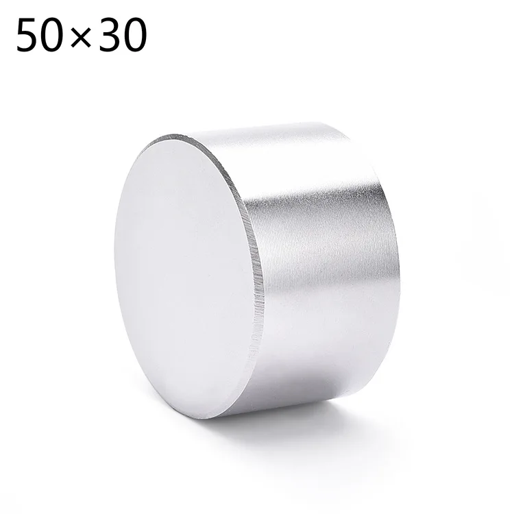 Магнит 1 шт./лот N52 диаметр 50x30 мм популярный круглый магнит сильный