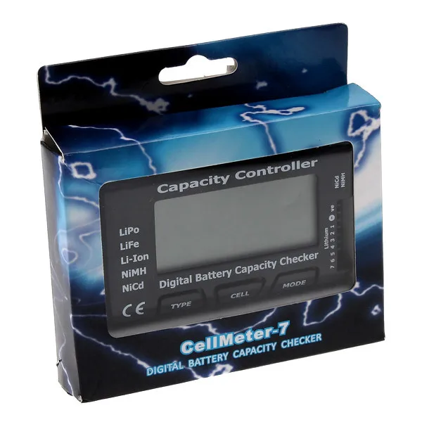 Цифровой детектор емкости батареи RM267 для LiPo LiFe Li Ion NiMH Nicd|digital battery capacity checker|battery