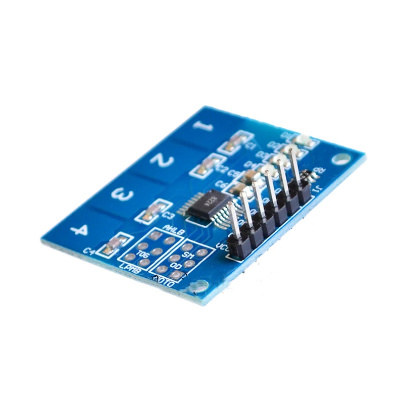

Free Shi with track 30pcs/lot TTP224 4Channel Digital Touch Sensor Capacitive Switch Module Button For Arduino