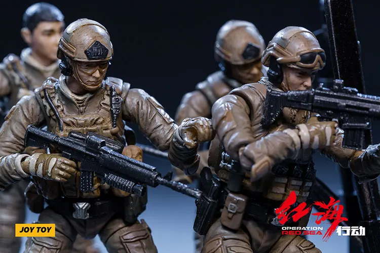 1/25 JOYTOY Экшн фигурки Красное море операция армейские солдаты Набор Модель