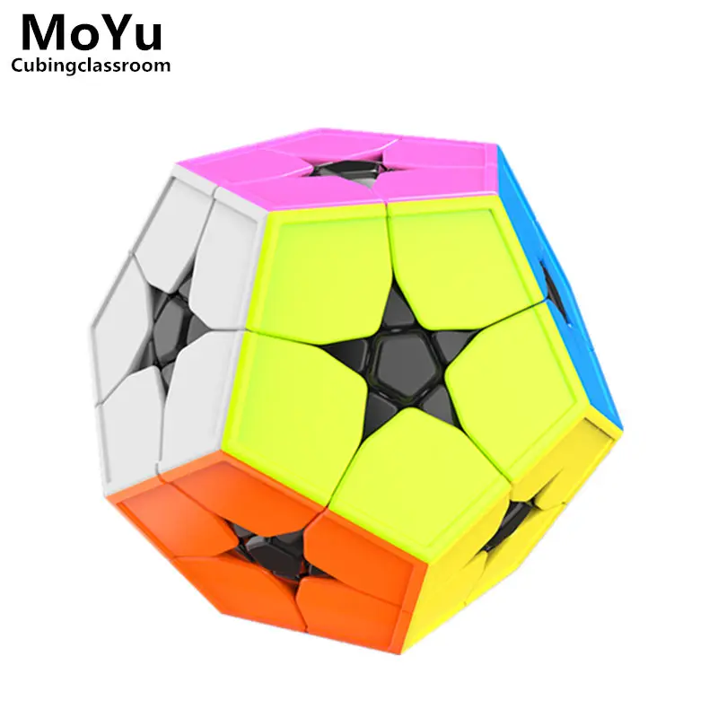 MoYu Cubing Class Meilong 2x2X2 Megaminxeds волшебный кубик без наклеек профессиональная мини