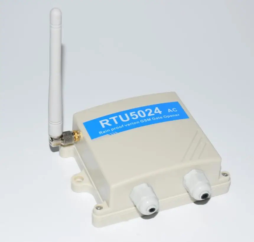 Regen proof 220 В AC RTU5024 GSM Gate Deuropener реле дистанционный переключатель Toegangscontrole Gratis Call Home