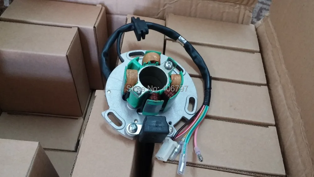 OEM Качество для LIFAN150 мотоциклетная магнитная катушка lifan 150 статора|magneto coil|stator