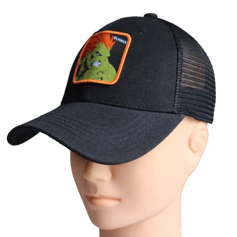 COLOR 6 Новая брендовая бейсбольная кепка Goku Dragon Ball Snapback, Высококачественная хлопковая кепка для мужчин и женщин в стиле хип-хоп, шляпа для папы, сетчатая Кепка, Прямая поставка - Цвет: COLOR 6