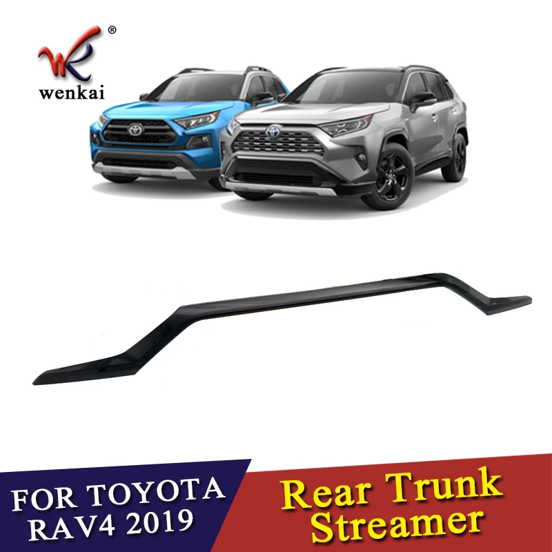ABS авто украшение задний багажник стример задние ворота Накладка для Toyota RAV4 2019 2020