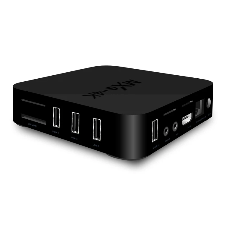 MX 4 К rk3229 ядра Android4.4 ТВ коробка полностью загружен Коди 15.2 (XBMC) 1080 P видео декодер