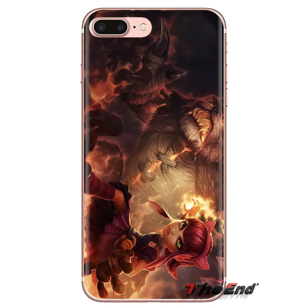 Soft Covers For Huawei G7 G8 P7 P8 P9 P10 P20 P30 Lite Mini Pro P Smart Plus 2017 2018 2019 League of Legends Game Annie Evelynn |