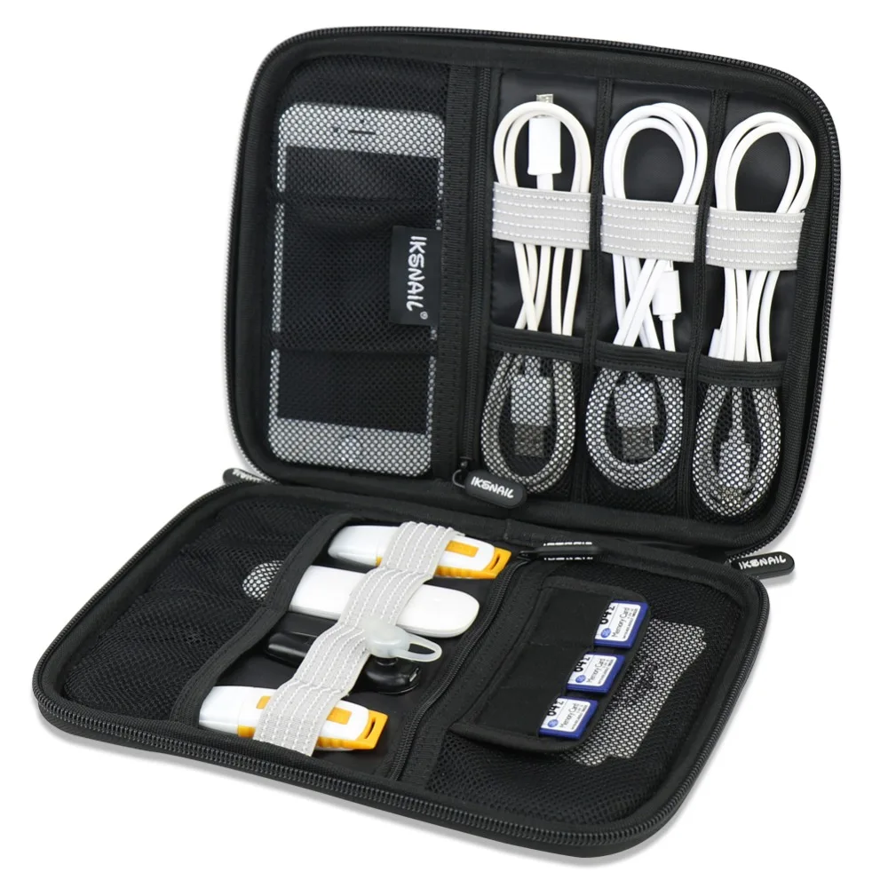 Shellnail большая емкость внешняя сумка для хранения мобильного телефона зарядное