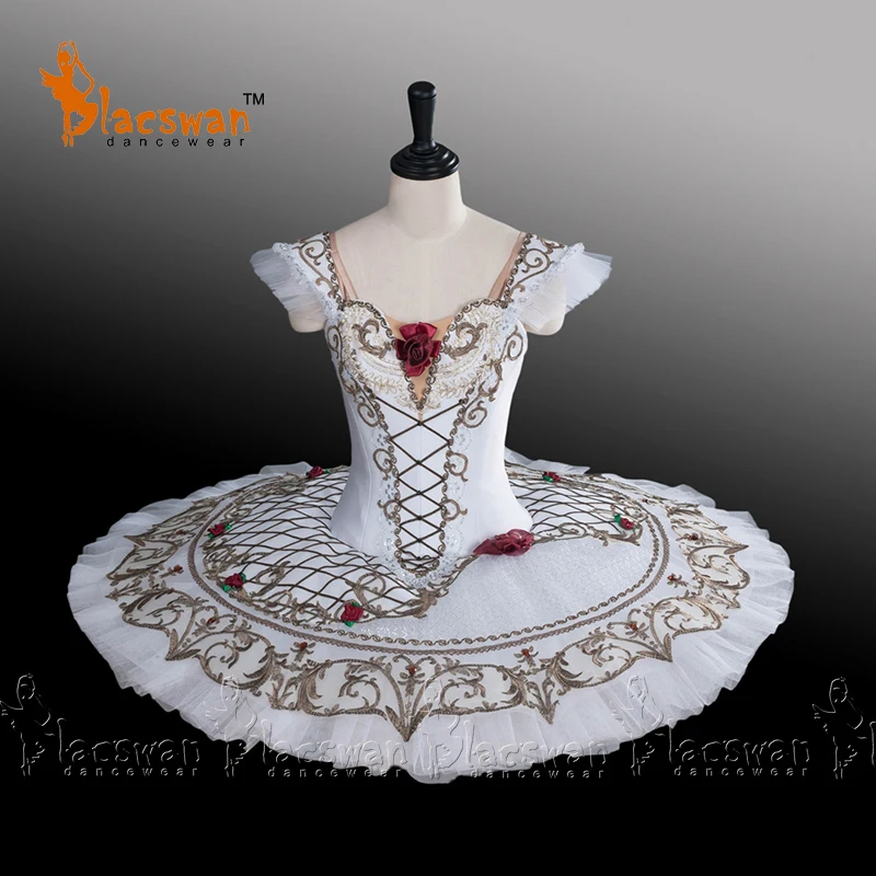 Paquita, профессиональный классический балетный костюм-пачка, BT686, белый балетный сценический костюм, Блинные балетные пачки для девочек, испанские пачки