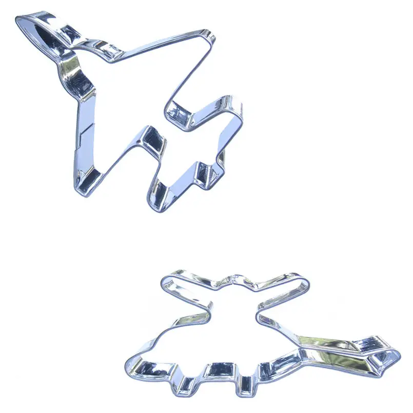 Сверхзвуковой истребитель вертолет и бомбардировщик формы украшения торта