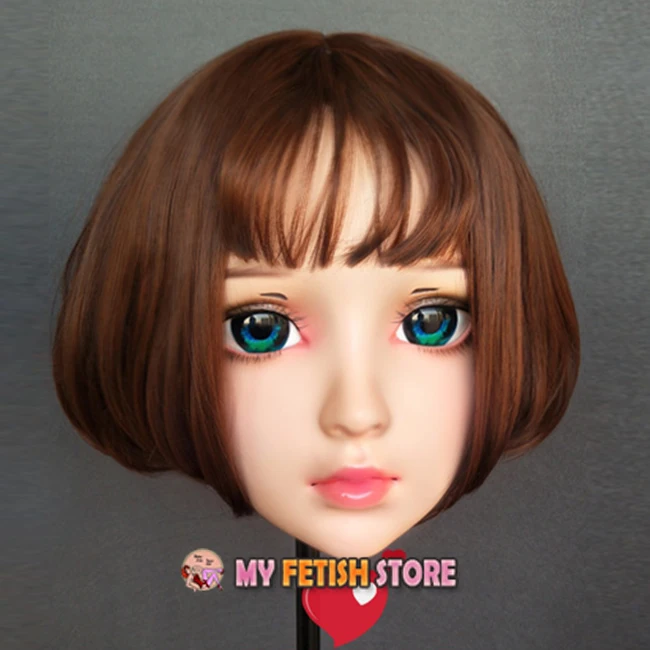 (Ya 01) Gurglelove Женщины Милая девочка каучуковые полуголовы Kigurumi BJD Маска Косплей