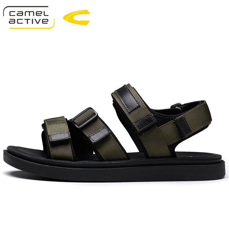 Camel Active мужские сандалии новая мужская обувь из холста для лета ходьбы больших