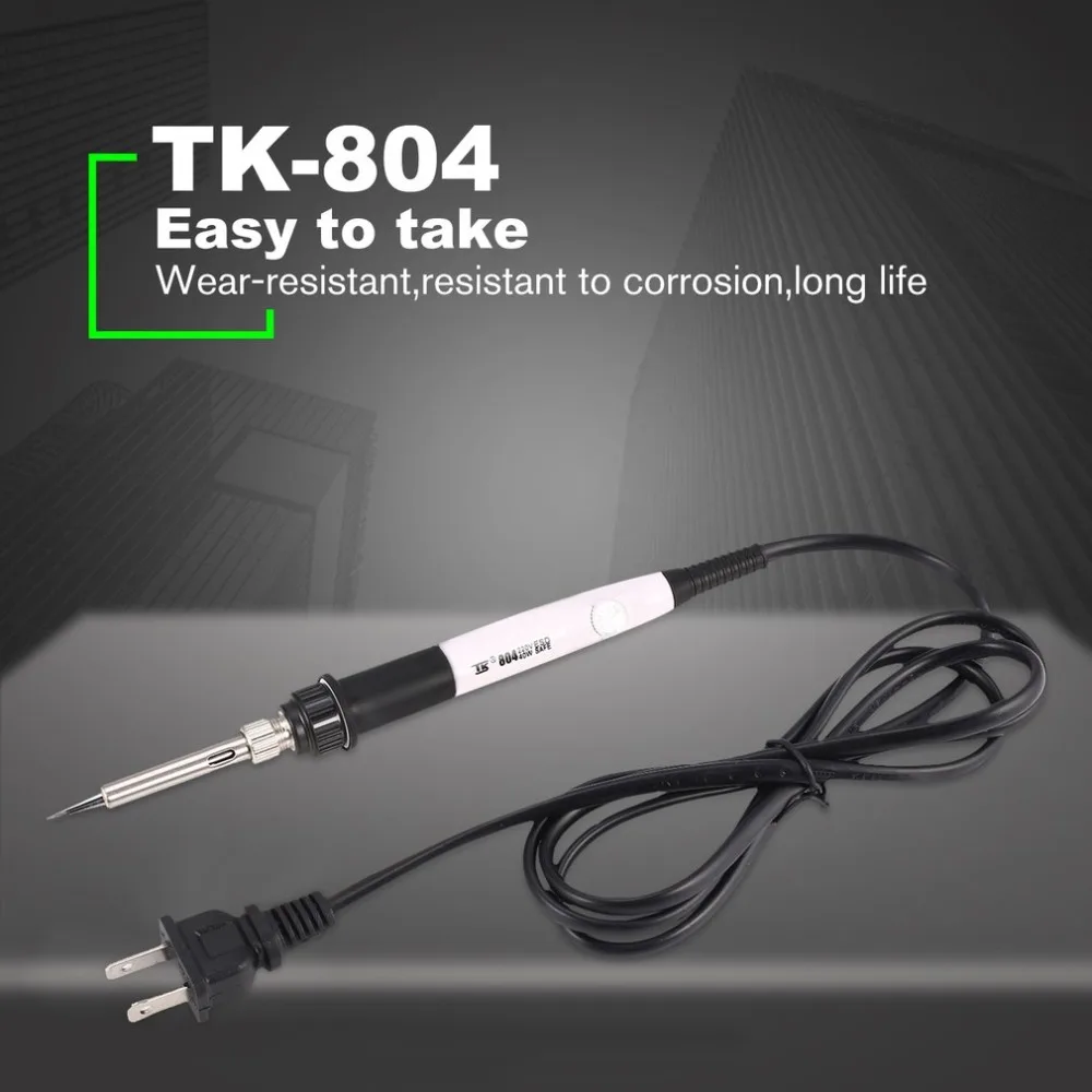 TK-804 40 Вт 110 В Электрический паяльник Регулируемый температурный сварочный припой