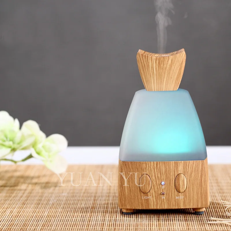 Портативный Аромат Увлажнитель Ароматерапия Мини-Эфирное Масло Диффузор LED