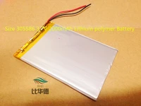 size 305586 3 7v 2000mah lithium tablet polymer battery with protection board for pda tablet pcs digital products