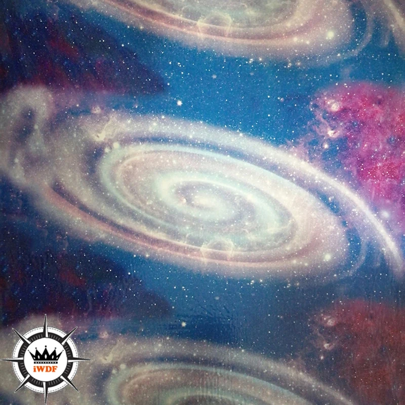 Гидрографическая пленка WDF196 длиной 20 м ширина 50 см для переводной печати galaxy |