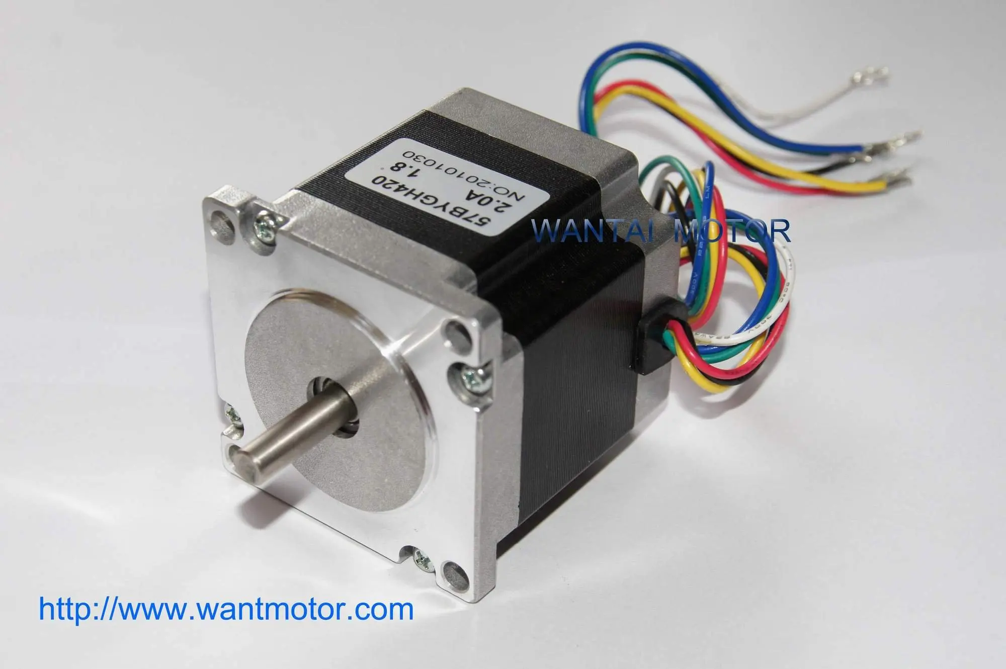 Дешевый ЧПУ! Wantai 2 осевые шаговые двигатели Nema 23 57BYGH420 185oz in + Драйвер DQ542MA 4.2A 50V 125Micro