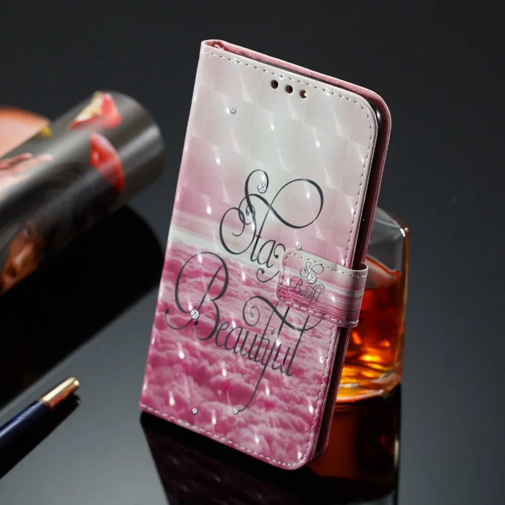 Для Sony XA1 XA2 XZ1 XZ2 L2 Funda роскошный точечный сверлильный чехол из искусственной кожи